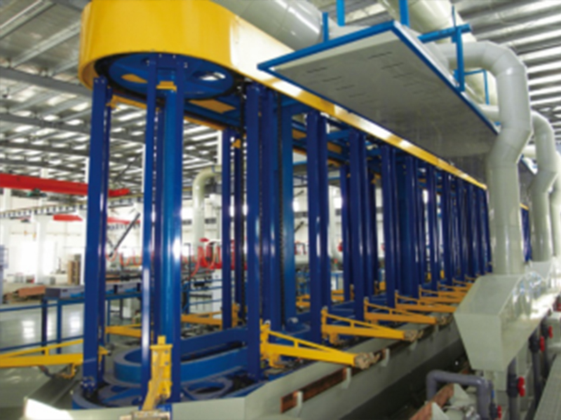 Fully automatic vertical lifting line