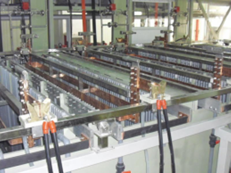 Fully automatic anodizing line